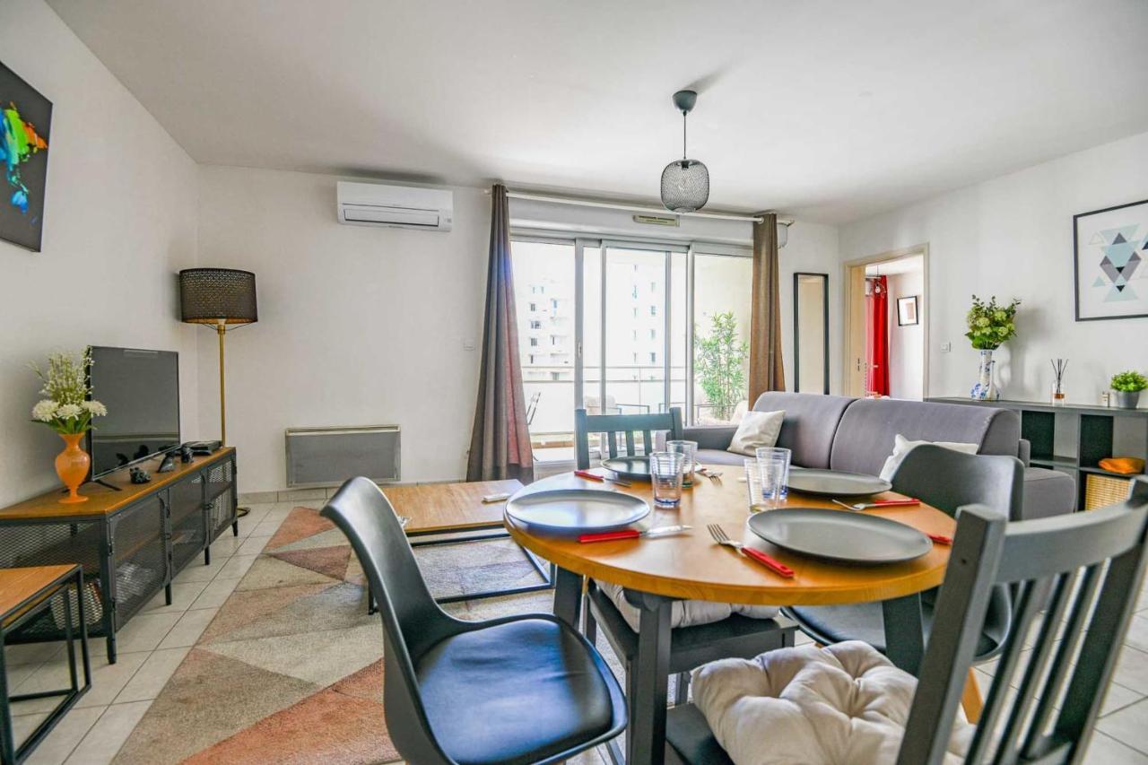 Appart 1 Ch Balcon Proche Saint-Charles Et Metro Apartment Marseille Exterior photo